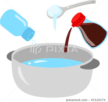 調味料放入鍋中 45320574