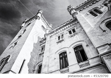 Detail of Miramare castle near Trieste, Italy Detail of Miramare castle near Trieste, Italy 45320700