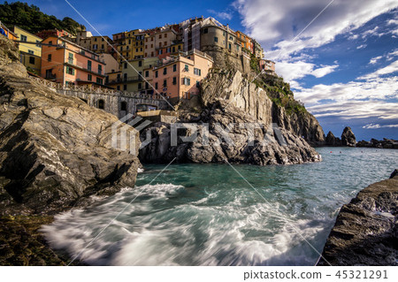 Manarola from the dock 45321291