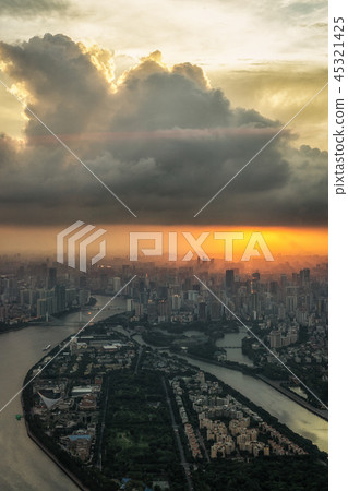 Canton tower observation deck Canton tower observation deck 45321425