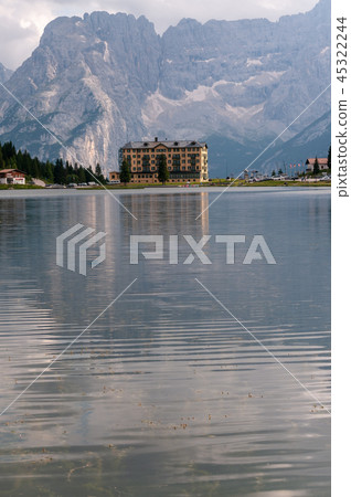 Lake Misurina in the Italian Dolomites 45322244