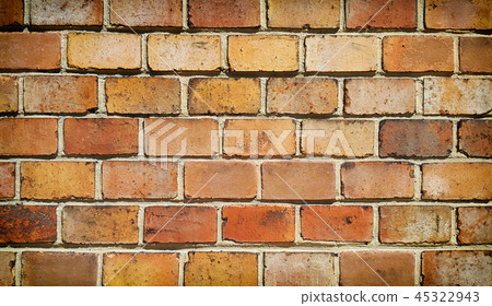 Background of old vintage brick wall Background of old vintage brick wall 45322943