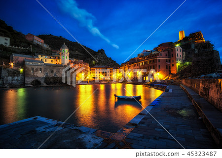 Vernazza at night Vernazza at night 45323487