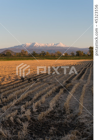 Daisetsuzan taking a sunset 45323556