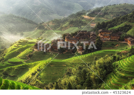 longji rice terrace longji rice terrace 45323624