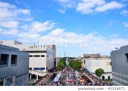 <Keio Line> <Odakyu Line> <Tama Mono Rail> Tama Center Station Halloween Event Tama City, Tokyo 45324871