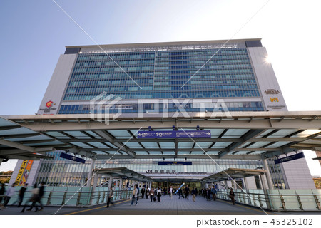 橫濱市風景Shinyokohama駐地看法在日本 45325102