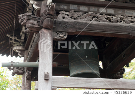 The bell tower of Kisei Temple (Kisarazu City) 45326639