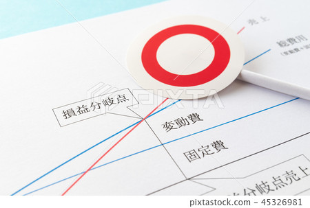 盈虧平衡點○平衡會計會計銷售費用利潤圖 盈虧平衡點○平衡會計會計銷售費用利潤圖 45326981