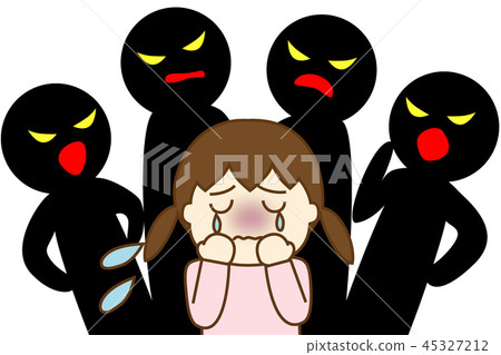 女兒被一群人指責 45327212