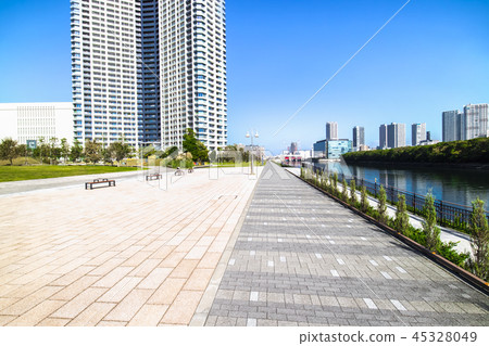 Urban landscape of the waterfront Urban landscape of the waterfront 45328049