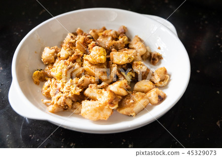 Fried carrot cake or Cai Tau Kueh 45329073