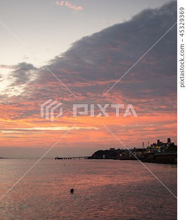 sunset beach 45329369