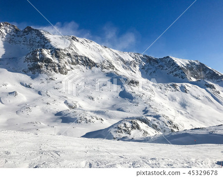 Alps in winter Alps in winter 45329678