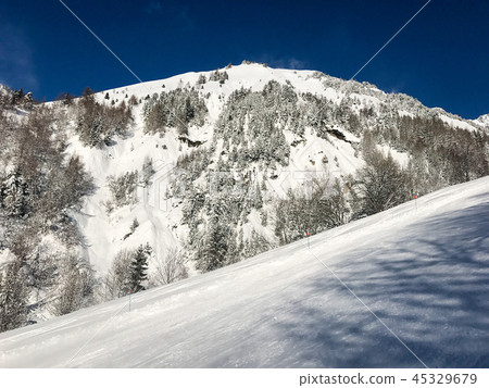 Alps in winter Alps in winter 45329679