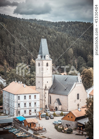 Nice church in small historical town Nice church in small historical town 45330484