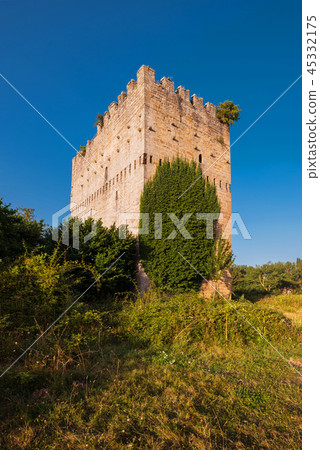 Medieval tower in Espinosa de los monteros, Burgos 45332175