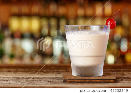 White russian on the bar White russian on the bar 45332249