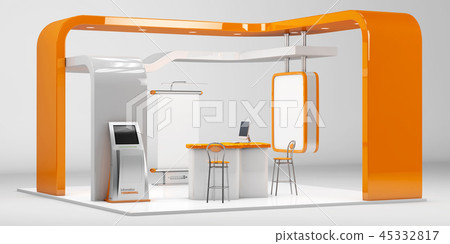 unique creative exhibition stand display design 45332817