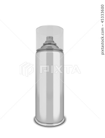 Blank aerosol package Blank aerosol package 45333680