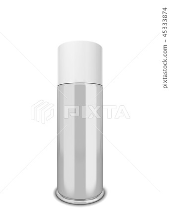 Blank aerosol package 45333874