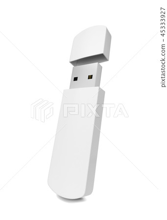 Blank usb flash drive - Stock Illustration [45333927] - PIXTA