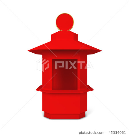 Blank kiosk shop Blank kiosk shop 45334061