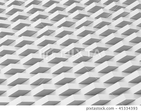 Abstract white geometric background Abstract white geometric background 45334393
