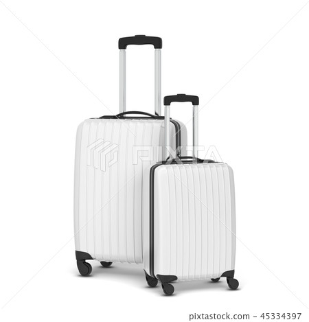 Plastic travel suitcase 45334397