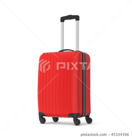 Plastic travel suitcase 45334398