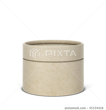 Tube cardboard package mockup Tube cardboard package mockup 45334426