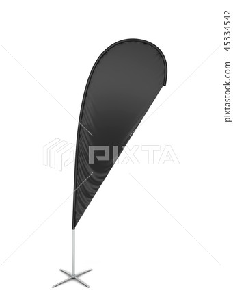 Blank teardrop banner flag Blank teardrop banner flag 45334542
