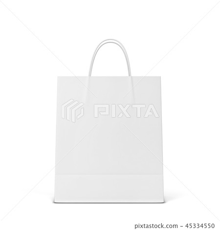 Download Blank Shopping Bag Mockup Stock Illustration 45334550 Pixta