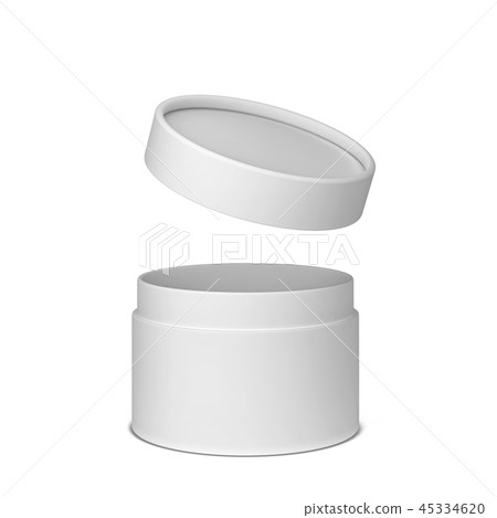 Tube cardboard package mockup 45334620
