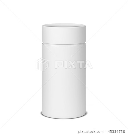 Tube cardboard package mockup Tube cardboard package mockup 45334758