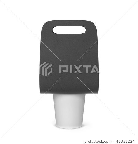 Coffee cup holder mockup 45335224