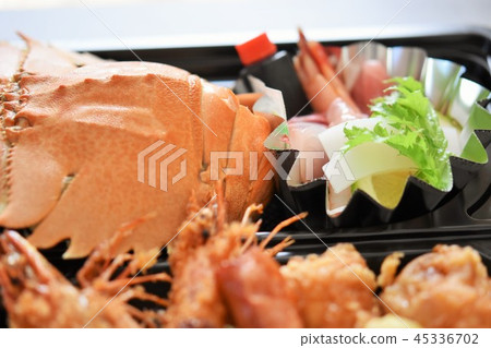 Shrimp and sour shrimp Material Background 45336702