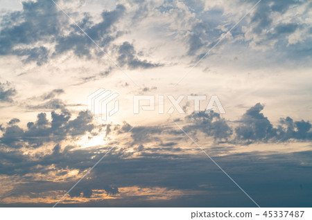 日落天空圖像/日落 日落天空圖像/日落 45337487
