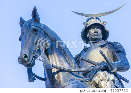 Date Masamune horse riding statue Date Masamune horse riding statue 45337723
