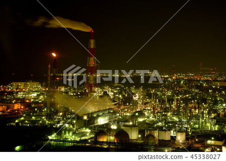 Yokkaichi Plant Night view 45338027
