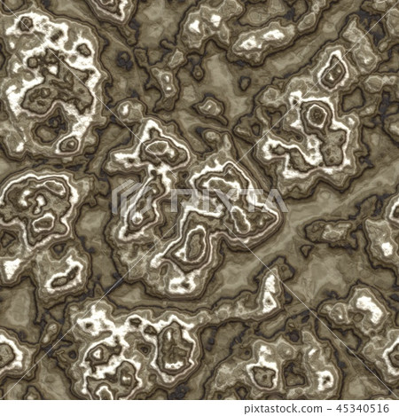 Fantasy planet terrain seamless texture or background illustration Fantasy planet terrain seamless texture or background illustration 45340516