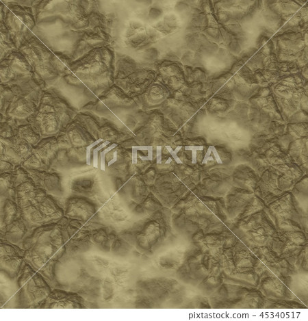 Fantasy planet terrain seamless texture or background illustration 45340517