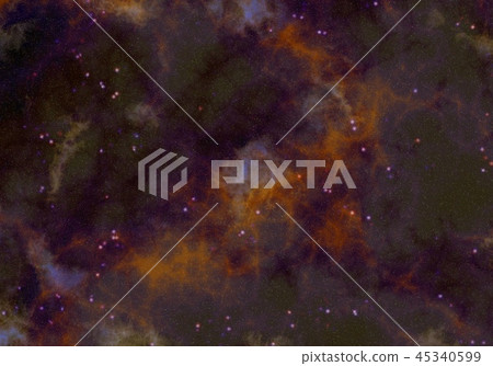 Starry Nebula Colorful Outer Space background illustration Starry Nebula Colorful Outer Space background illustration 45340599