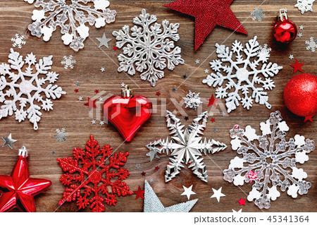 Christmas and New Year decorations Christmas and New Year decorations 45341364