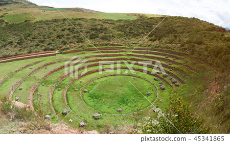 Inca ancient terraces 45341865