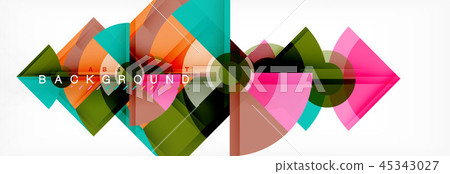 Modern geometric abstract background Modern geometric abstract background 45343027