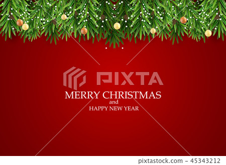 Abstract Holiday New Year and Merry Christmas Background. Vector Illustration Abstract Holiday New Year and Merry Christmas Background. Vector Illustration 45343212