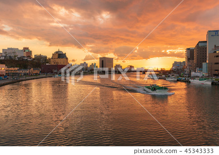 Sunset of Kushiro 45343333