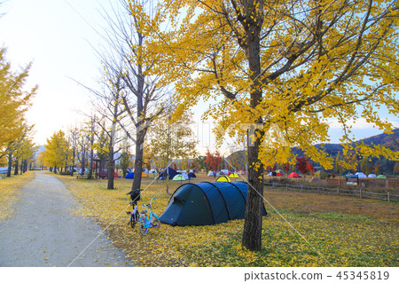 Autumn camping 45345819