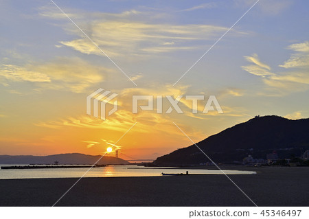 Suma no ura at evening 45346497